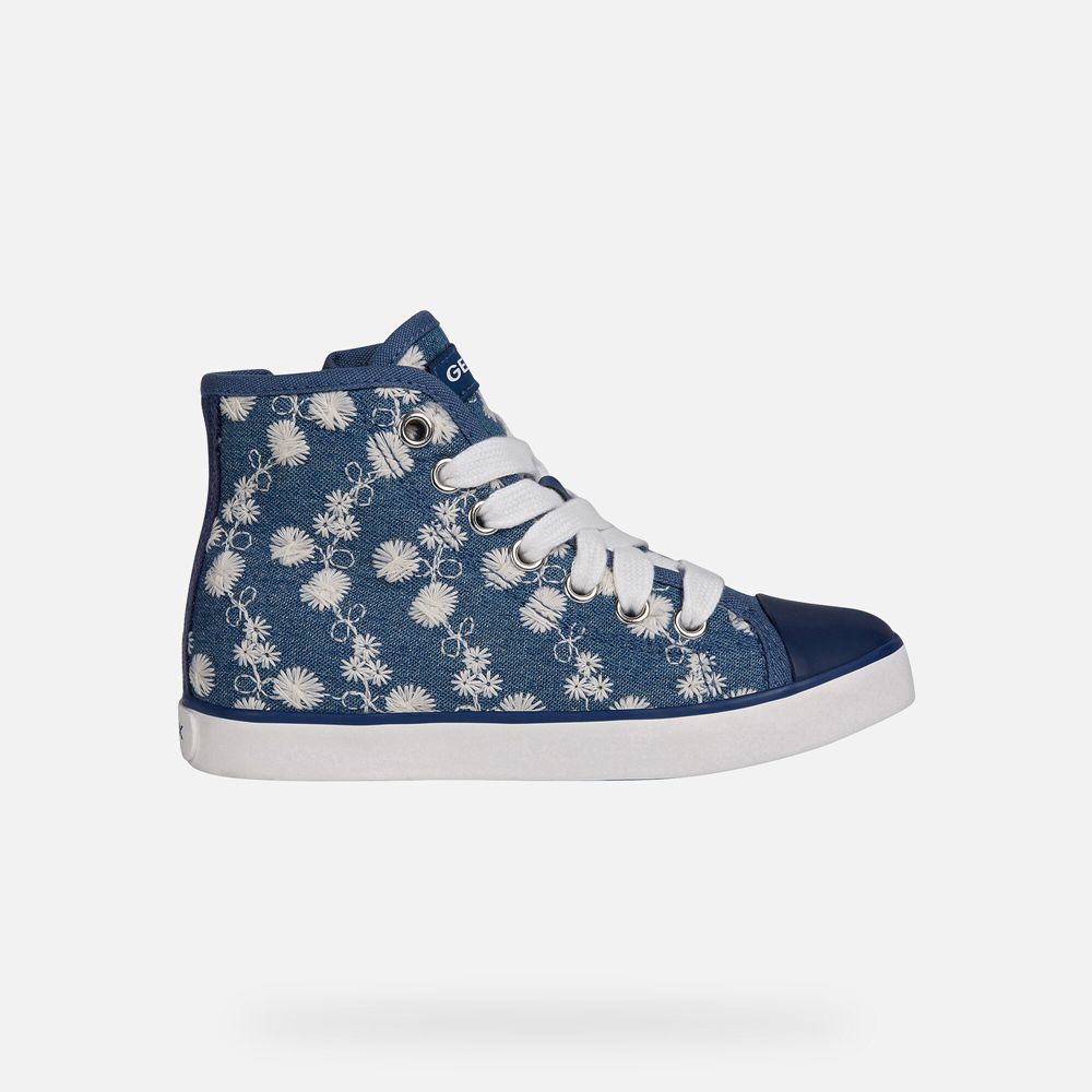 Geox Sneakers Blue Ciak - Geox Girls Shoes - SUKCTE902